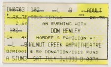 Vintage 1993 Don Henley Concert Ticket Stub Raleigh NC