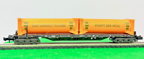 TRIX N 15271 - 31 80453 8 762-4,   13 cm, eigen mit 2 DWE Röhren beladen | Condition: Gebraucht