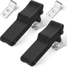 2 Pcs Flexible Rubber Draw Latch, Front Storage Rack Rubber Latch for Cooler, Bo