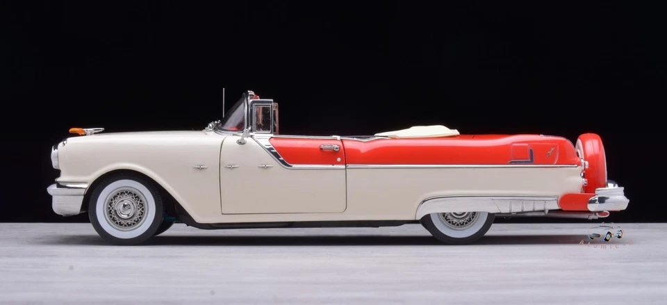 Sunstar 1:18 Pontiac Star Chief 1955 Platinum Edition Classic Car Model - Imagem 4 de 4