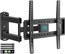 Outdoor Full Motion Weatherproof TV Wall Mount for 26-65 inch Flat/Curved TVs...