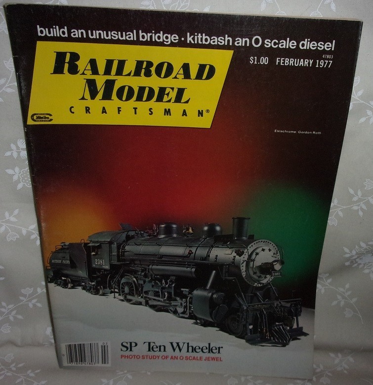 Railroad Model Craftsman Magazine February 1977
