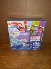 NICKELODEON MELISSA  DOUG BLUES CLUES  YOU WOODEN MAILBOX 27 PC PLAY SET