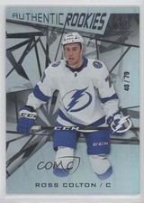 2021-22 Upper Deck SP Game Used Authentic Rookies 40/79 Ross Colton #158 0i5
