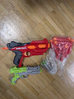 Hasbro Nerf N-Strike Mega Hotshock + Schaumstoffdarts Blaster