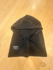 Burton Men's Burke Hood Fleece Hooded Neck Warmer Black