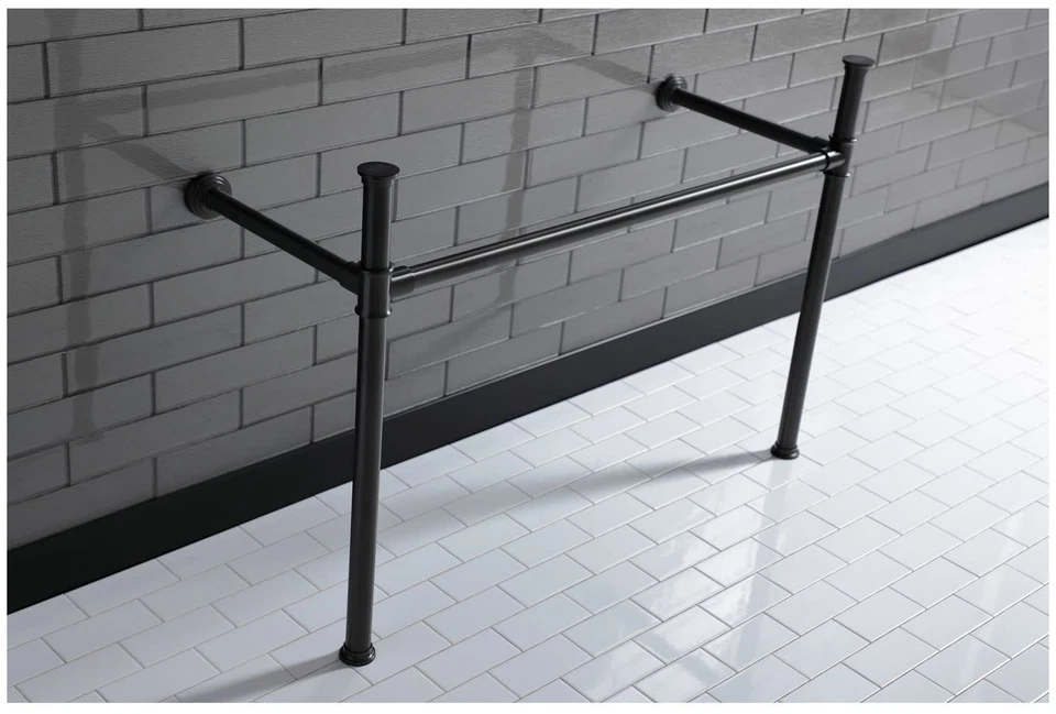 Kingston Brass VPB1488 Imperial Stainless Steel Console Legs Only - Chrome - Image 3 of 4