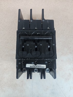 Airpax Circuit Breaker Black  219-3-2600-428 Max v 600 F L Amps 12