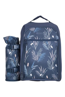 Mountain Warehouse Four Person Picnic 12 Piece Set Lightweight Backpack  Rucksack UK