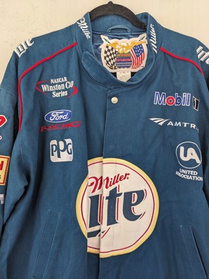 Vintage Rusty Wallace Miller Lite Jeff Hamilton NASCAR