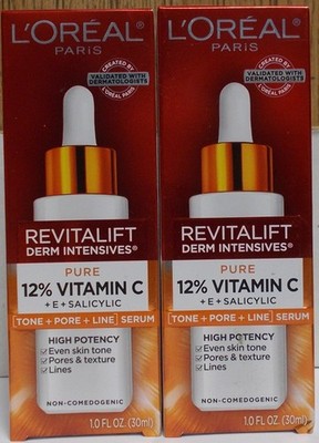 L'Oreal Revitalift Derm Intensives Pure 12% Vitamin C Tore + Pore + Line Serum