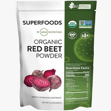 MRM Nutrition Organic Red Beet Powder | Superfoods | Energy | Cardiovascular Hea