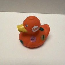 Whataburger Branded RUBBER DUCKY- Limited Edition-orange