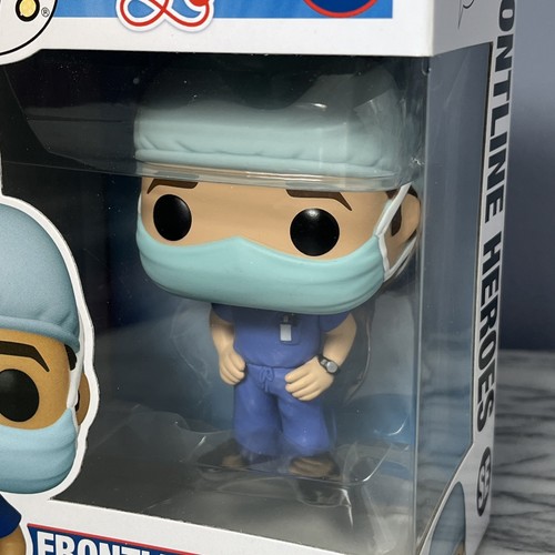 Funko Pop! Frontline Heroes Public Figures COVID-19 Pandemic Series Nurse Doctor - Picture 14 of 16
