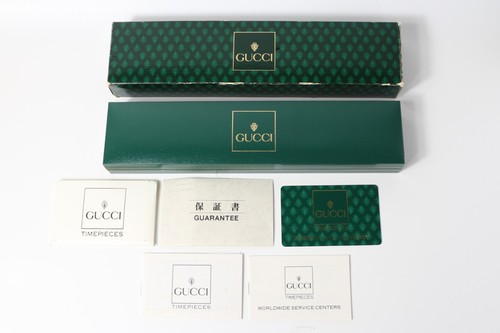 [Near MINT w/Box,Card,Paper] GUCCI 6500L Gold Dial Roman Quartz women's Watch - Picture 17 of 20