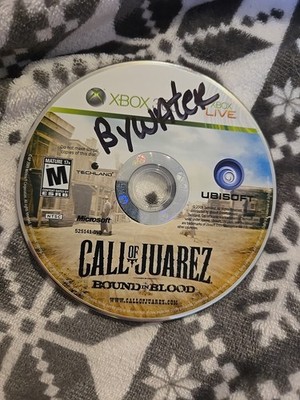 Call of Juarez: Bound in Blood )Xbox 360) DISC ONLY, NO USPS TRACKING 