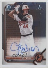 2022 Bowman Draft Chrome Draft Pick Auto Jud Fabian #CDA-JF Auto n0c