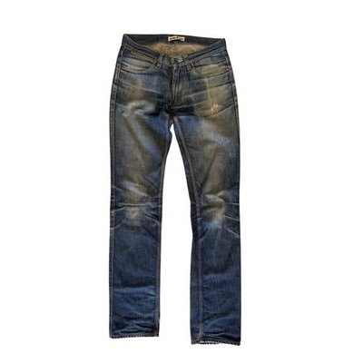 Acne Studios Jeans Men's Distressed 29x34 Blue Denim Tapered