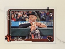 2025 Topps Series 1 - Grant McCray #213 Golden Mirror Image Variation (RC)