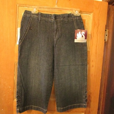 NWT~ Great Looking Women's Gloria Vanderbilt Indigo Stretch Shorts Size 4P (30)