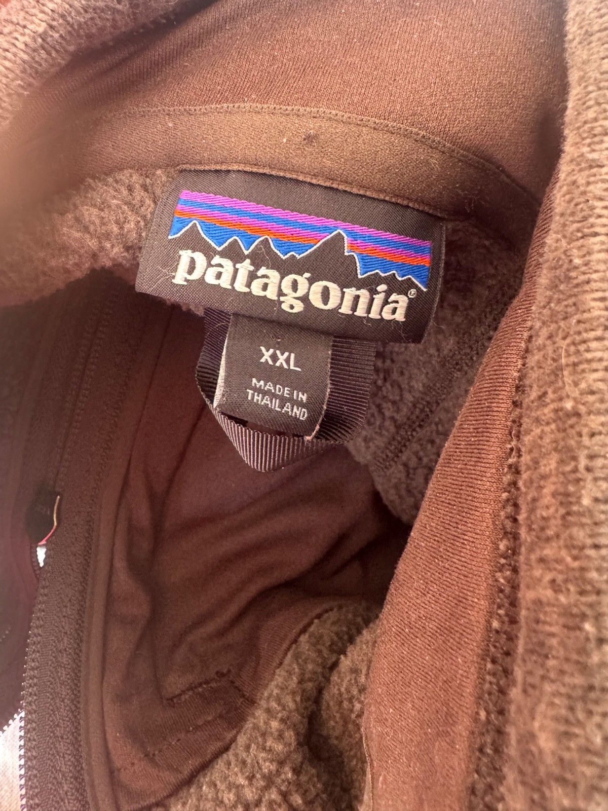 Patagonia Mens XL Better Sweater 1/2 zipped brown pullover  STY25522 size xxl (s thumbnail 6