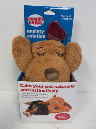 Snuggle Puppy Heartbeat Toy with Heat Pack