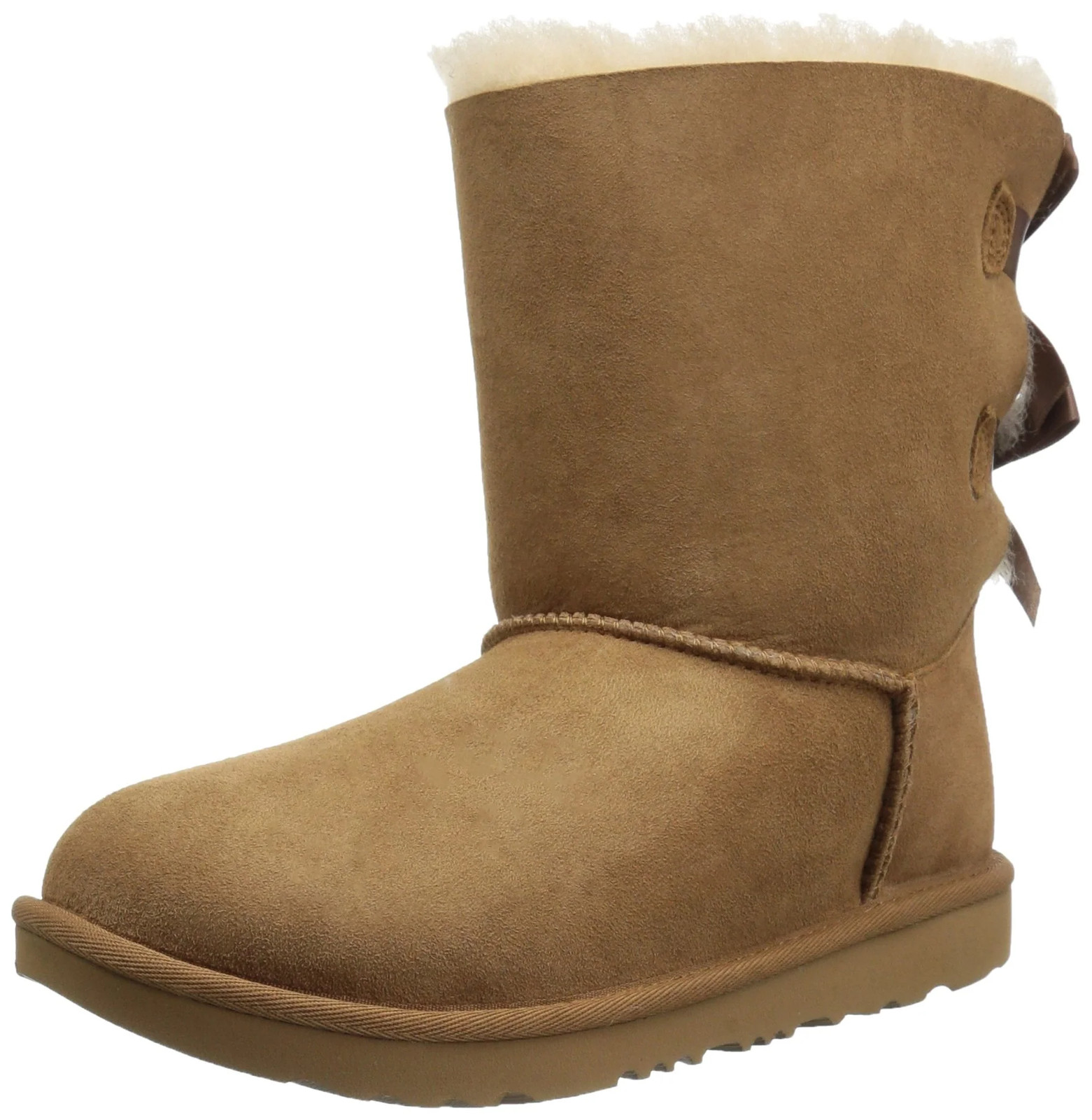 UGG YOUTH BAILEY BOW II YOUTH BOOTS - Chestnut
