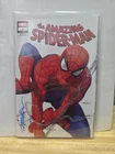 AMAZING SPIDER-MAN #1 TRADE VARIANT COVER! SIGNED BY MIKE MAYHEW W/ COA. NM.