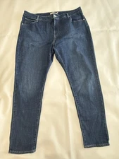 Levi’s 721 Size 20W High Rise Skinny Dark Blue Wash Stretch Classic 5 Pocket B