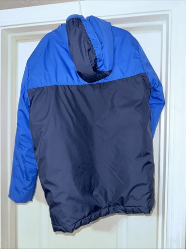 Giacca invernale reversibile blu The North Face ragazzo taglia grande - Foto 2 di 4