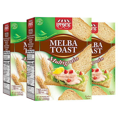 Melba Toast Classic Multigrain Kosher Parve with No Artificial Flavor, Fresh Nat
