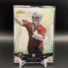 Derek Carr Rookie Card Gallery and Checklist 68