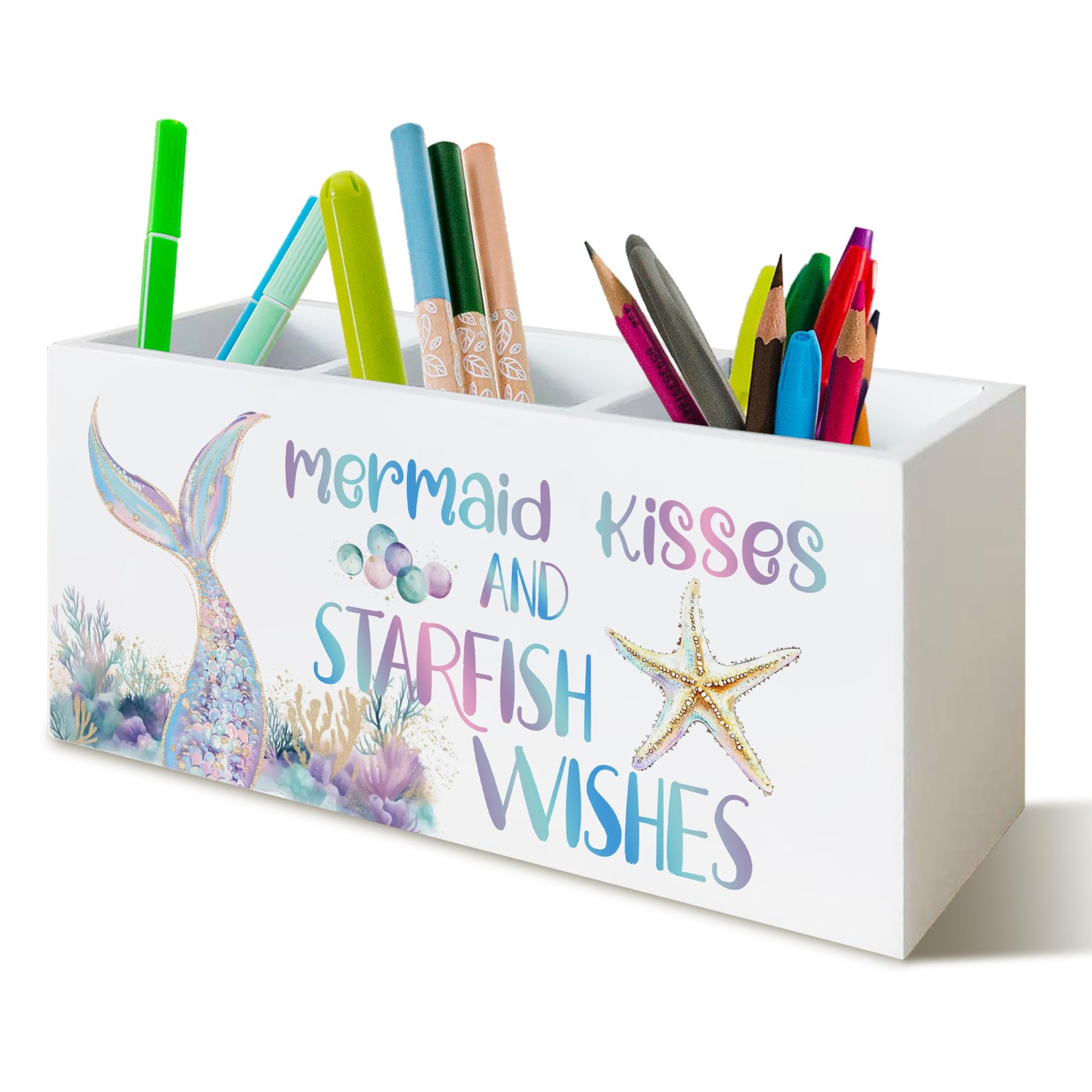 Holder Organizer For Desk, Mermaid Gifts For ...