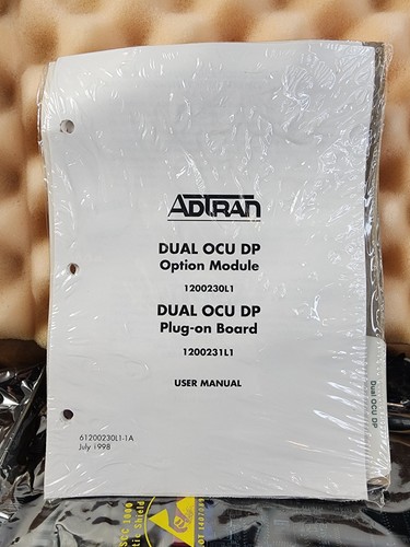 Adtran Dual OCU-DP Steckmodul 1200230L1 - Bild 3 von 10