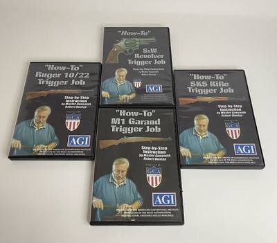 Core Trigger Jobs Training: 4 DVDs for Firearm Enthusiasts 4 Courses 4 DVDs
