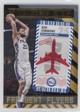 2021-22 Panini NBA Hoops Frequent Flyers Holo Winter Ben Simmons #5 0g8o