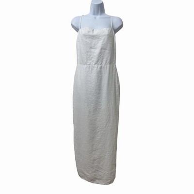 reformation frankie linen dress | Dresses | Reformation skimming bodice flows into a graceful column skirt Frankie Linen Dress, The details,