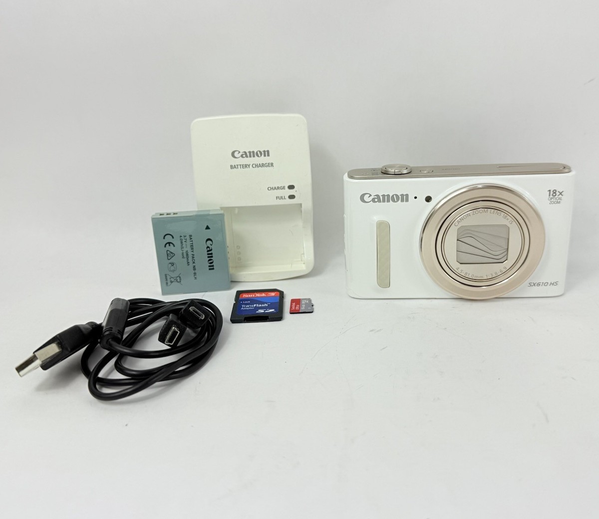 Canon PowerShot SX610 HS ホワイト Canon Powershot SX610 HS Compact