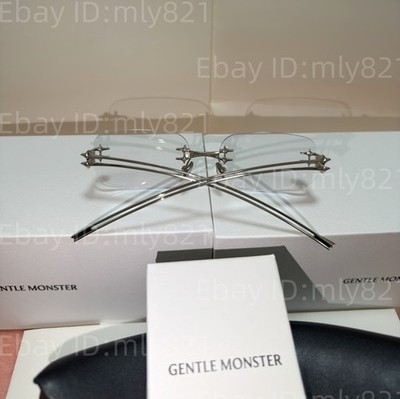 GentleMonster Sunglasses BOLD - Tetra 02 Silver Frame Clear Lenses
