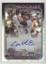 2024 Topps Chrome Logofractor Edition MLB Refractor Coco Montes Auto 16m5
