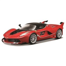 Bburago 18-26301R - Ferrari FXX-K No 10 Red Diecast Model - Scale 1:24