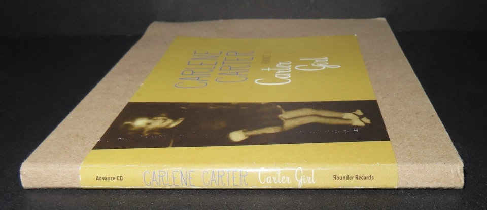 CARTER GIRL by CARLENE CARTER-Rare PROMO Advance CD w/ Kris Kristofferson--CD Foto 3 de 4