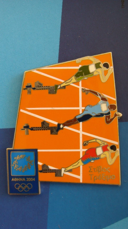 ATHLETICS RUNNING SPORT EVENT - SPECIAL EDITION ATHENS 2004 OLYMPIC GAMES PINS - Image 4 of 4