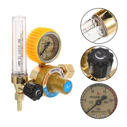 Régulateur d'argon, outlet indicateur de Co2, régulateur d'air, indicateur de débit