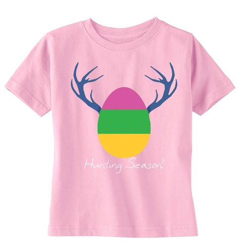 Youth Easter Bunny Rabbit Egg Hunt Spring Jesus T-Shirt Peep Toddler Girl's - Picture 4 of 7