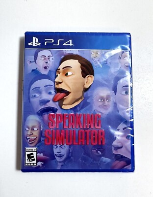 Speaking Simulator PS4 Playstation 4 + PS5 Hard Copy Limited Run Game - NEW!