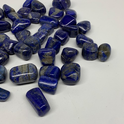 2.2 lb, 0.9"-1.6", 44 pcs, Lapis Lazuli Tumbled Stone Polished, B36980 - Picture 2 of 15