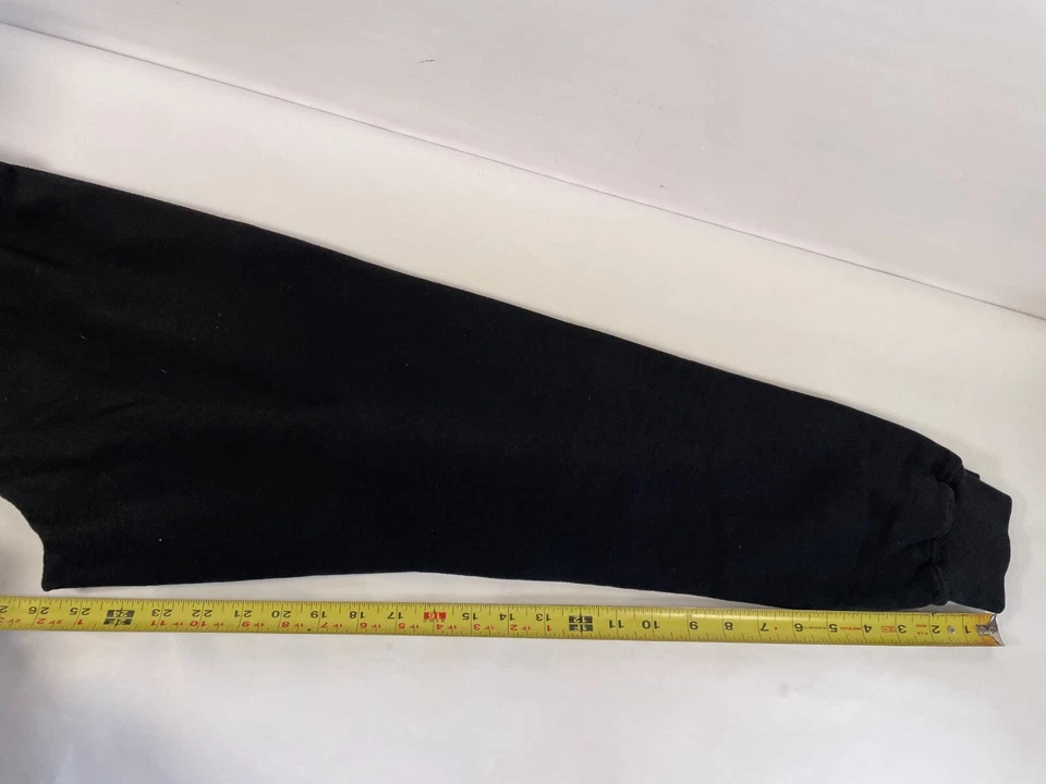 Pantalones deportivos Bebe Sport para mujer negros mezcla de algodón con cordón ropa activa talla M Foto 4 de 4