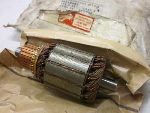Vintage Willys Military Jeep M38 24 Volt Early MBP4301UT Starter Armature NOS - Picture 2 of 4