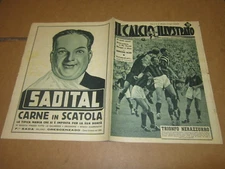 IL SOCCER ILLUSTRATO N°20 MAY 1940 AMBROSIANA-MILAN BERSANTI TORINO-MODENA